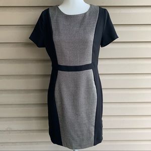 •Forever 21• Bodycon Black/Gray Sheath Dress - Size Medium